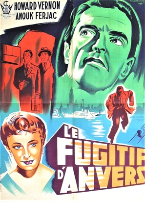 El fugitivo de Amberes - French Movie Poster (thumbnail)