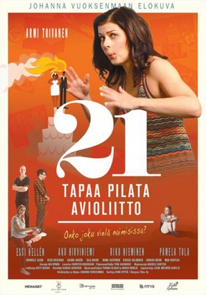 21 tapaa pilata avioliitto - Finnish Movie Poster (thumbnail)