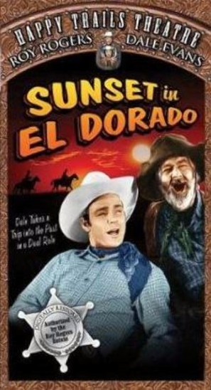 Sunset in El Dorado - VHS movie cover (thumbnail)