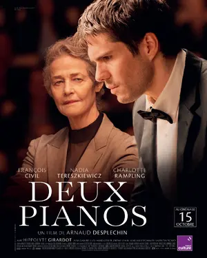 Deux pianos Poster