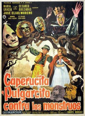 Caperucita y Pulgarcito contra los monstruos - Mexican Movie Poster (thumbnail)