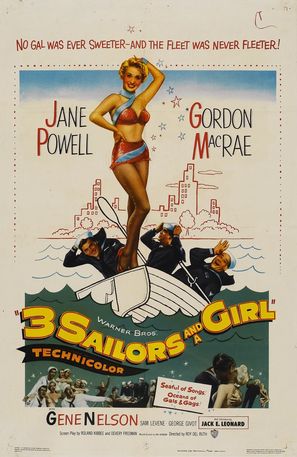 Three Sailors and a Girl - Movie Poster (thumbnail)