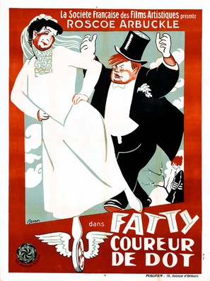 Fatty and the Heiress - French Movie Poster (thumbnail)