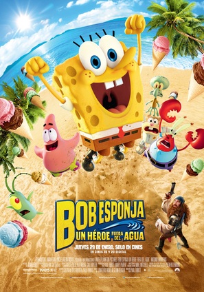 The SpongeBob Movie: Sponge Out of Water - Mexican Movie Poster (thumbnail)