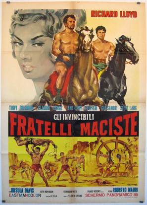 Gli invincibili fratelli Maciste - Italian Movie Poster (thumbnail)