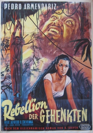 La rebeli&oacute;n de los colgados - German Movie Poster (thumbnail)