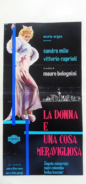 La donna &egrave; una cosa meravigliosa - Italian Movie Poster (thumbnail)