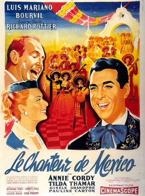 Chanteur de Mexico, Le - French Movie Poster (thumbnail)