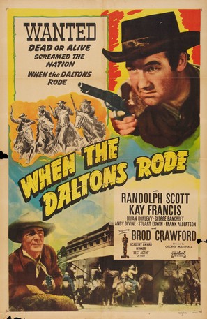 When the Daltons Rode - Re-release movie poster (thumbnail)