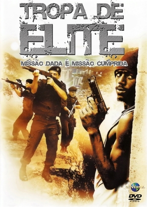 Tropa de Elite - Brazilian DVD movie cover (thumbnail)