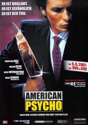 American Psycho - German Movie Poster (thumbnail)