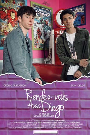 Rendez-vous avec Diego - French Movie Poster (thumbnail)