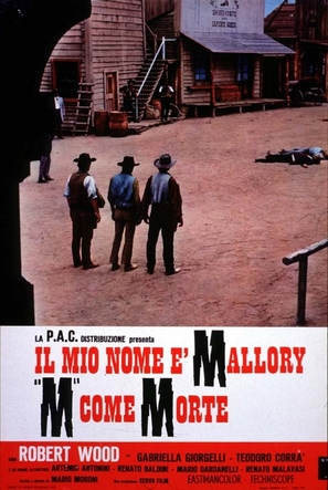 Il mio nome &egrave; Mallory... M come morte - Italian Movie Poster (thumbnail)