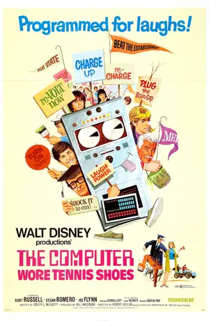 The Computer Wore Tennis Shoes Poster