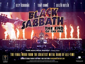 Black Sabbath the End of the End - British Movie Poster (thumbnail)