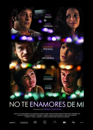 No te enamores de m&iacute; - Argentinian Movie Poster (thumbnail)