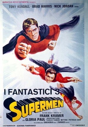 I fantastici tre supermen - Italian Movie Poster (thumbnail)