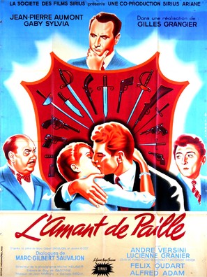 L&#039;Amant de paille - French Movie Poster (thumbnail)