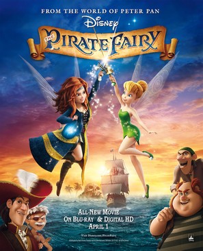 The Pirate Fairy - Video release movie poster (thumbnail)