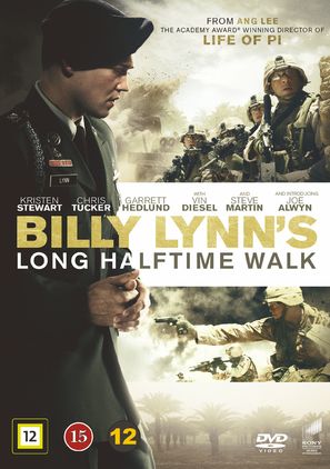 Billy Lynn&#039;s Long Halftime Walk - Danish Movie Cover (thumbnail)