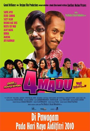 4 Madu - Malaysian Movie Poster (thumbnail)