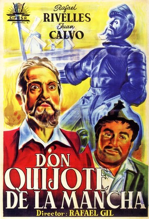 Don Quijote de la Mancha - Spanish Movie Poster (thumbnail)