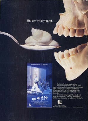The Stuff - Video release movie poster (thumbnail)