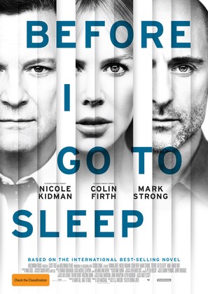 Before I Go to Sleep - Australian Movie Poster (thumbnail)