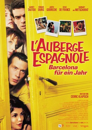 L&#039;auberge espagnole - German Movie Poster (thumbnail)