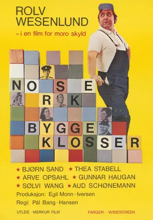 Norske byggeklosser Poster
