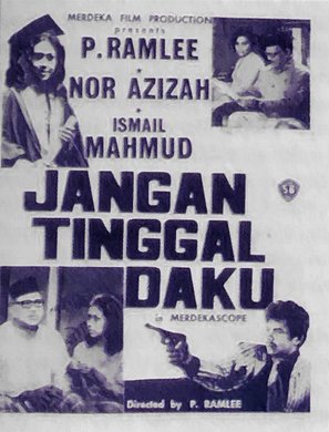 Jangan tinggal daku - Malaysian Movie Poster (thumbnail)