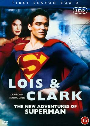 &quot;Lois &amp; Clark: The New Adventures of Superman&quot; - Danish Movie Cover (thumbnail)