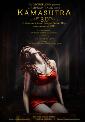 Kamasutra 3D - Indian Movie Poster (thumbnail)