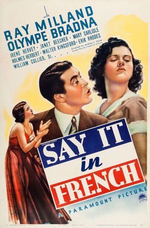 Say It in French - Movie Poster (thumbnail)