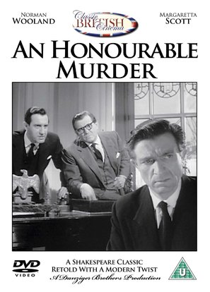 An Honourable Murder - British DVD movie cover (thumbnail)