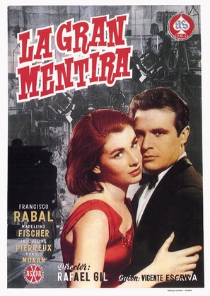 Gran mentira, La - Spanish Movie Poster (thumbnail)
