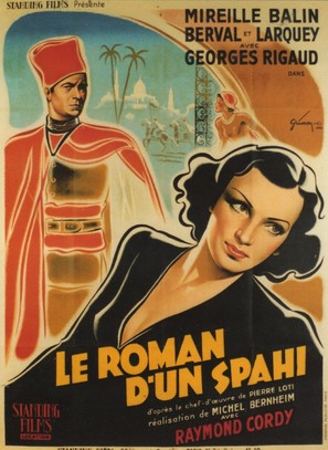 Le roman d&#039;un spahi - French Movie Poster (thumbnail)