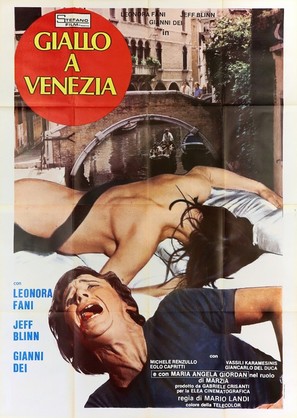 Giallo a Venezia - Italian Movie Poster (thumbnail)