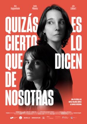 Quiz&aacute;s es cierto lo que dicen de nosotras - Chilean Movie Poster (thumbnail)