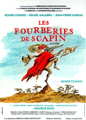 Les fourberies de Scapin - French Movie Poster (thumbnail)