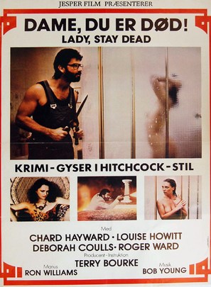 Lady Stay Dead - Danish Movie Poster (thumbnail)