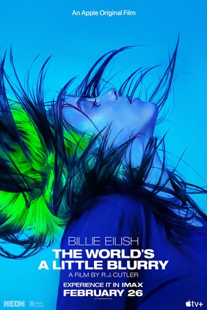 Billie Eilish: The World&#039;s a Little Blurry - Movie Poster (thumbnail)