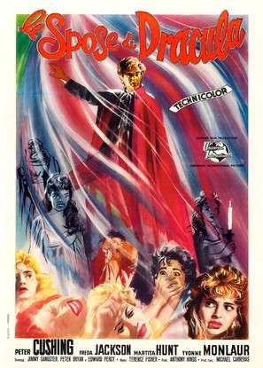 The Brides of Dracula - Italian Movie Poster (thumbnail)