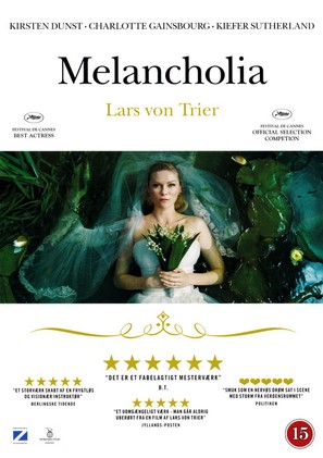 Melancholia - Danish DVD movie cover (thumbnail)