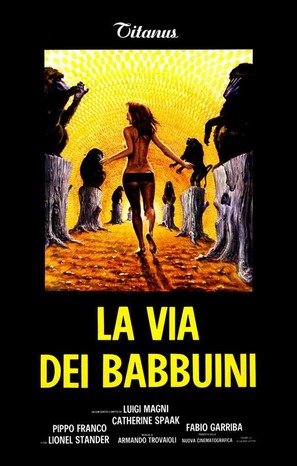 Via dei babbuini, La - Italian Movie Poster (thumbnail)