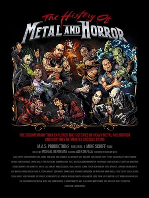 The History of Metal and Horror - Movie Poster (thumbnail)