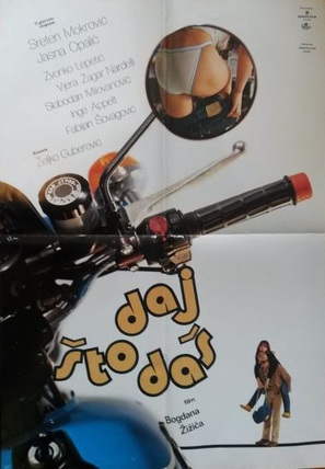 Daj sto das - Yugoslav Movie Poster (thumbnail)