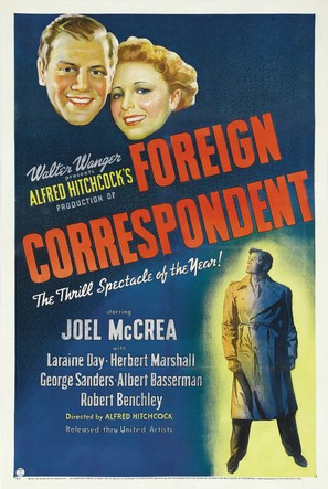 Foreign Correspondent - Movie Poster (thumbnail)