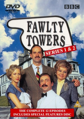 &quot;Fawlty Towers&quot; - British DVD movie cover (thumbnail)