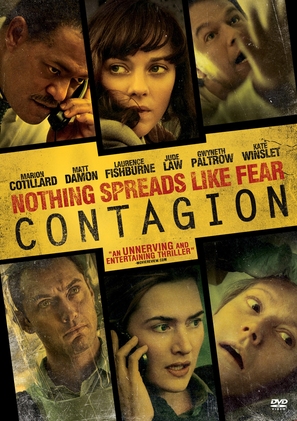 Contagion - DVD movie cover (thumbnail)